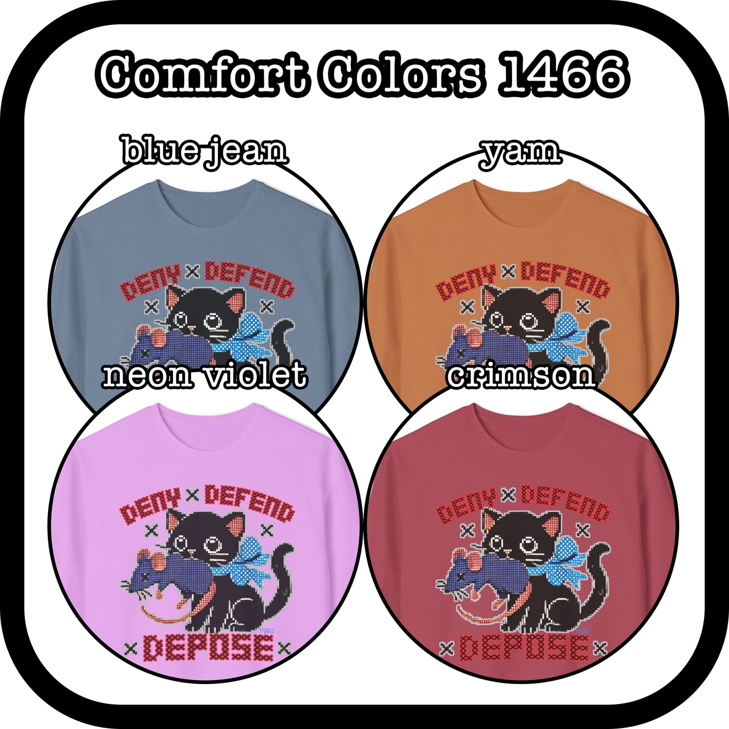 Cross Stitch Kitten & Dead Mouse || Deny Defend Depose