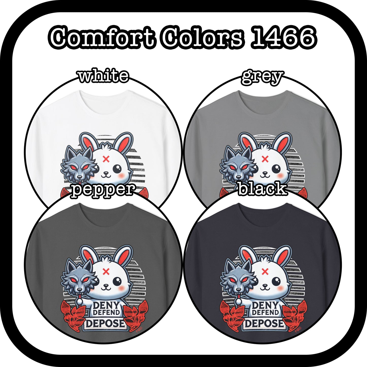Bunny Rabbit In Wolf Mask || Deny Defend Depose