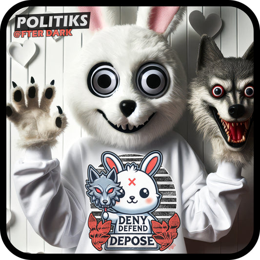 Bunny Rabbit In Wolf Mask || Deny Defend Depose