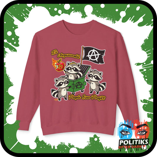 Anarchy Dumpster Raccoons || Be Ungovernable - People Over Profits