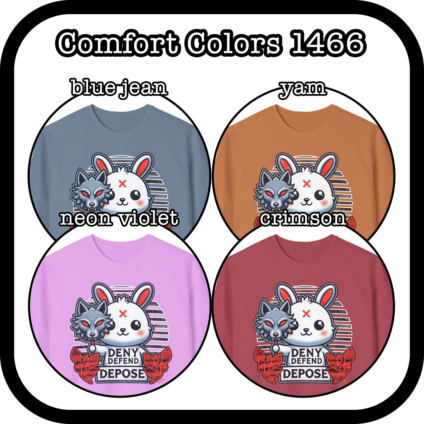 Bunny Rabbit In Wolf Mask || Deny Defend Depose